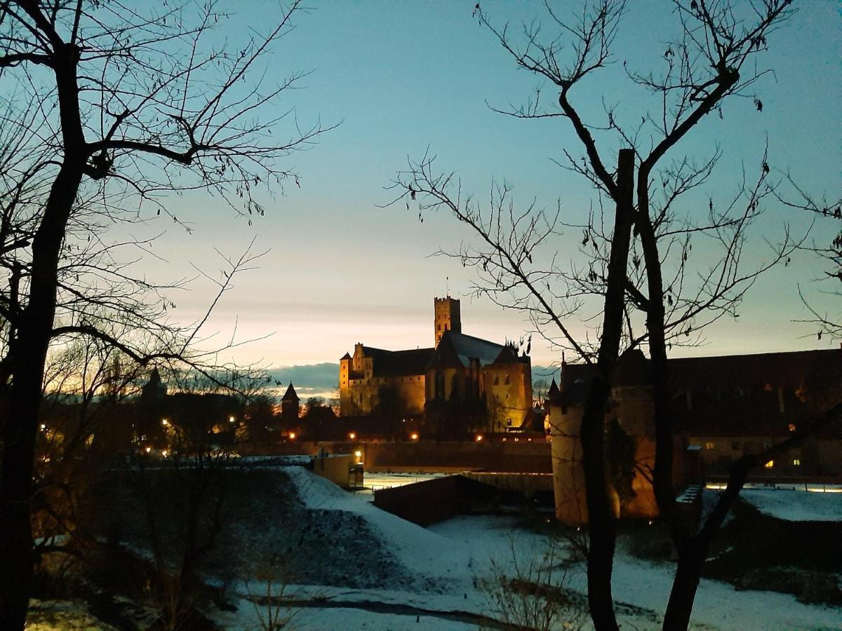 Ferienwohnung Przy Zamku U Przewodnikow Malbork Exterior foto