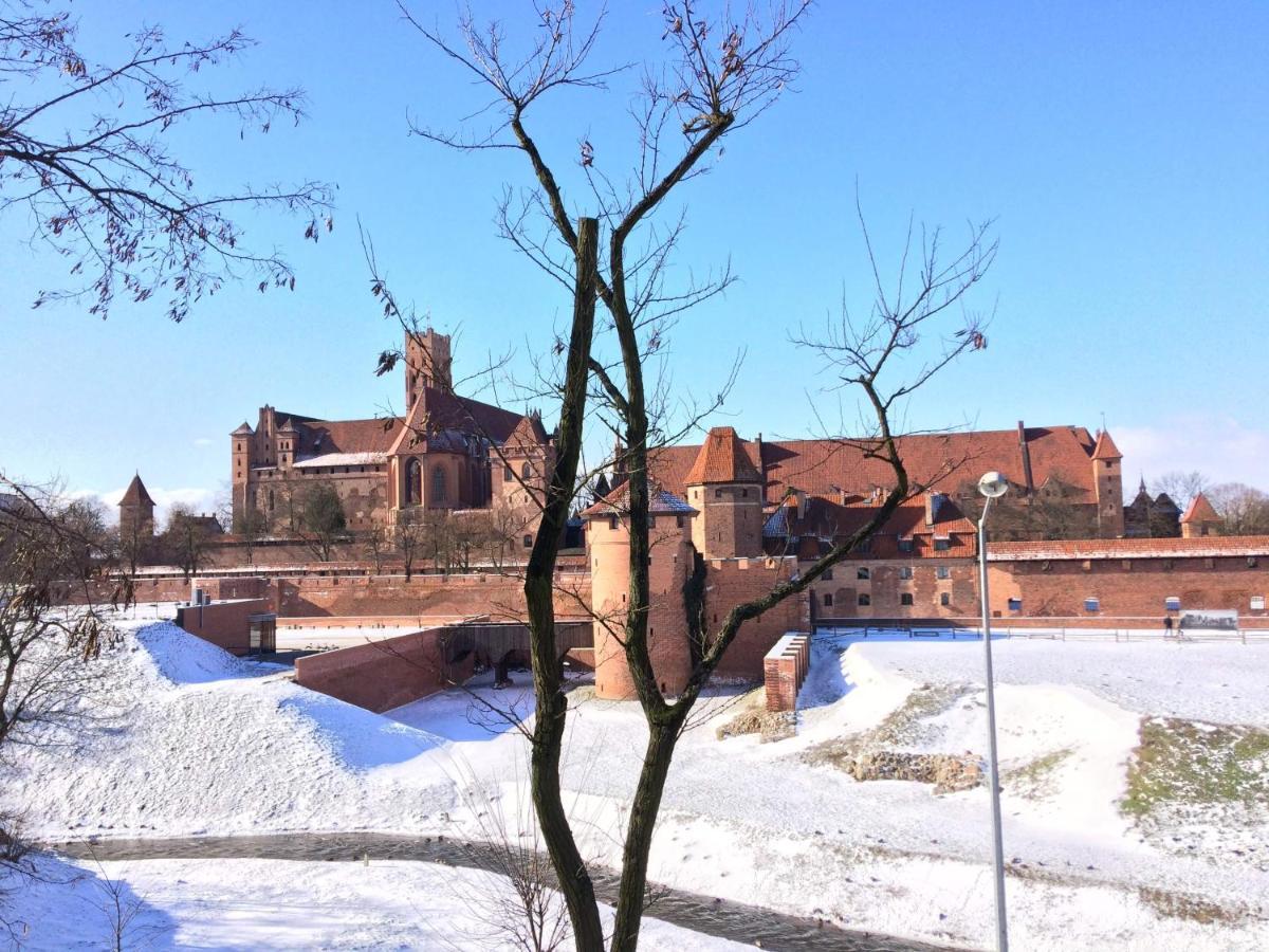 Ferienwohnung Przy Zamku U Przewodnikow Malbork Exterior foto