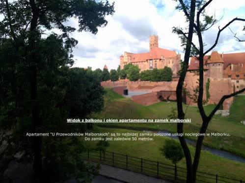 Ferienwohnung Przy Zamku U Przewodnikow Malbork Exterior foto